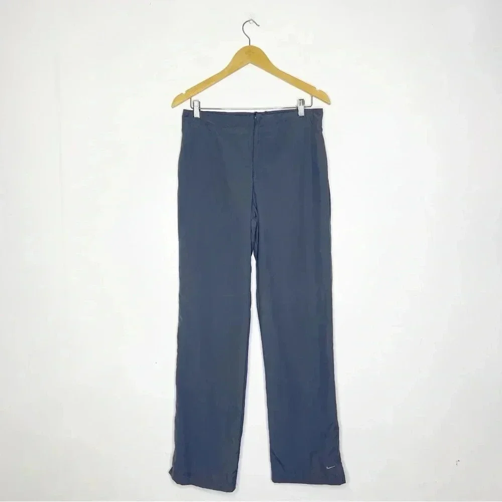Nike Warm Up Loose Fit Straight Active Women's Pants Gray Size Medium